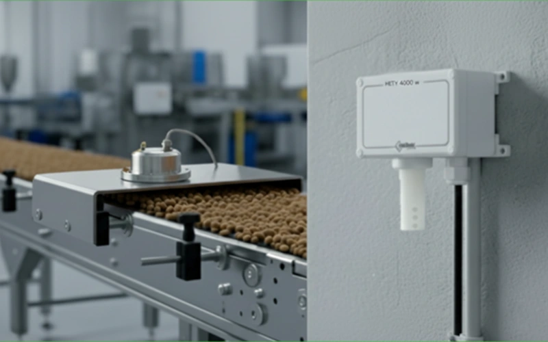 Medição de umidade online